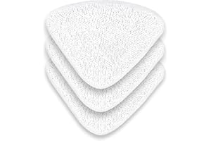 KEEPOW 3-częściowy zestaw zapasowych pokrowców z mikrofibry do odkurzacza parowego Vileda Steam Plus, kompatybilne z mopami Vileda, pokrowce zastępcze, idealne dopasowanie, do odkurzacza parowego