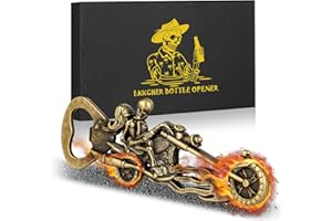 LKKCHER Apribottiglie di Birra Cavaliere Teschio Retro, Regali da Fare al Papà, Idee Regalo Uomo Compleanno, Regalo Festa del Papà, Regalo Originale Uomo, Regali per Papà Lui, Regalo di San Valentino