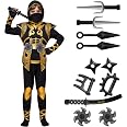Halloween Ninja Kostüm Für Frauen – Mit Maske Und Waist Sash, Super Für Partys & Cosplay