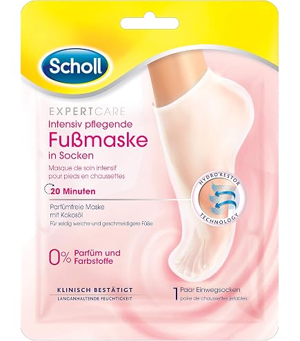 Masque Peeling Pieds Au Miel Et Cire - Soin Nourrissant, Blanchissant Et Hydratant, Neuf