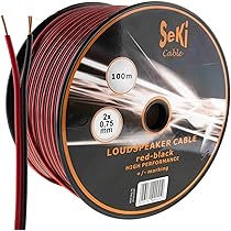 Câble De Haut-parleur Rond De 50 M - 2 X 2,5 Mm² - Professionnel