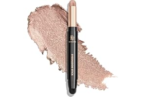 FV Sombras de Ojos Brillante Duración Extendida, Impermeable, Sombra de Ojos en Barra con Fórmula Cremosa, Efecto Natural Maq