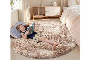 Homaxy Matta med hög lugg för vardagsrum, halkfri undersida, fluffig tvättbar, modern matta för hall, barnrum, sovrum, 160 cm