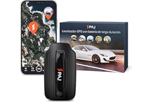 PAJ GPS PAJ Power Finder 4G - Localizador GPS con Imán para Coches, Otros Vehículos y Maquinaria - Seguimiento en Tiempo Real, Historial de Rutas y Alarmas - Batería de hasta 90 Días (Modo Espera)