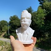 Friedrich Nietzsche B&uuml;st Ni&ccedil;e B&uuml;st Dekoratif Biblo Kitaplık Dekor 15cm