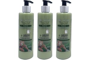 Aloe Plus Lanzarote Aloe Vera Gel Entspannungsgel mit Kühleffekt, 250 ml - 3 Einheiten