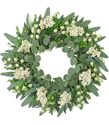 Kunstkrans Eucalyptus Groen | Tijdloze Decoratie