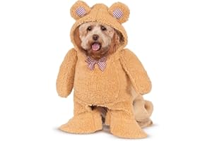Rubie's Teddy Bear Pet Costume Beige Size: Medium