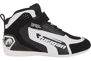 FURYGAN - Chaussures moto homme V4 vented - Ventilée & respirante - Renfort talons & orteils - Confort et sécurité - Protection pour les déplacements à moto - Ergonomique - Séchage rapide