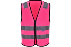 AYKRM 5 colors horse riding High Visibility Hi Viz Vest Waistcoat equestrian high vis Safety hi vis vest(XXS-XXL)