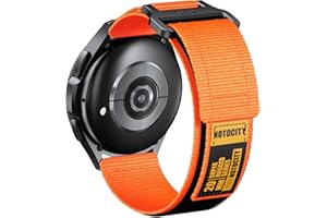 NOTOCITY Para Samsung Galaxy Watch 7/6/5/4/5 Pro/3, 40 mm, 44 mm, 45 mm, correa de repuesto de nailon de 20 mm para Vivoactive 5/3, para Galaxy Watch 6/4 Classic 43 mm 47 mm/Active 2/Gear Sport