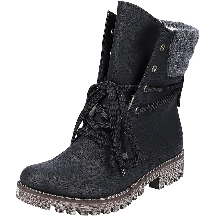 Rieker Y9131 Veterlaarzen voor dames, bruin, 42 EU, bruin, 42 EU Rieker Y9131 Veterlaarzen voor dames, bruin, 42 EU, bruin, 42 EU