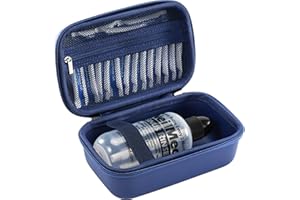 ProCase Travel Case for NeilMed Sinus Rinse Packets, Carrying Bag for Maoever Neti Pot Nasal Rinse, Portable Case for Sinus Rinse Bottle and Nasal Wash Salt Packets or Nose Cleaner Kit -Navy