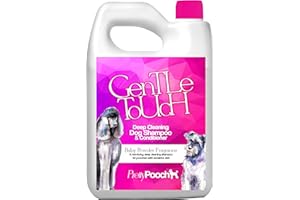 Pretty Pooch® Gentle Touch Dog Shampoo & Conditioner - 2 Litres (Baby Powder Fragrance) - A Non-itchy, Professional Deep Cleaning Shampoo for Dogs with Sensitive Skin! (2 Litre Baby Powder)