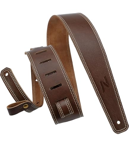 Fender Vegan Leather Strap Shell Pink 2,5" « Gitarrengurt