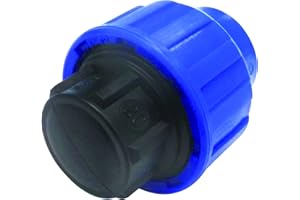 S&M s & m Racor – Stopper End, 20 mm, Black/Blue