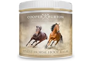 COOPER & BURTON Hufbalsam Huffett für Pferde | Hufpflege mit natürlichen Ölen für gesunde Hufe 500ml | Fördert Hufwachstum & schützt vor Rissen | Intensive Feuchtigkeit für Pferdehufe