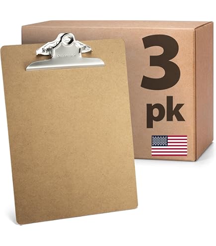 Plastic Clipboards (Set Of 6) Multi Pack Clipboard Ethiopia - View #5