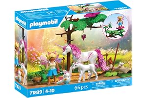 Playmobil | Magic Unicorns | Magiskt enhörningsstall för mamma och föl