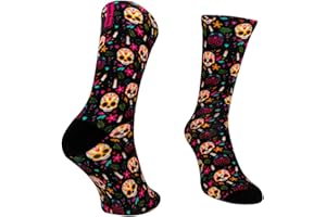 Jungle Socks Calcetines Deportivos Divertidos para CrossTraining, Ciclismo, Running, Fitness, Gimnasio para Hombres y Mujeres. Diseñado en Europa.