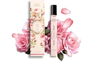 Panier des Sens - Roll-On Eau de Toilette Femme - Rose - Parfum Floral Élégant - Format 10ml - Parfum de Grasse - Naturel & Vegan