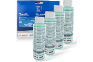 DL-pro vårdset 4 x 125 ml för Bosch Siemens 312111 0031211 rengöringsmedel för värmepumpstorkare med vårdprogram
