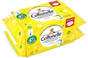 Cottonelle Natürlich Pflegend Duo Feuchttücher, 84 Stück