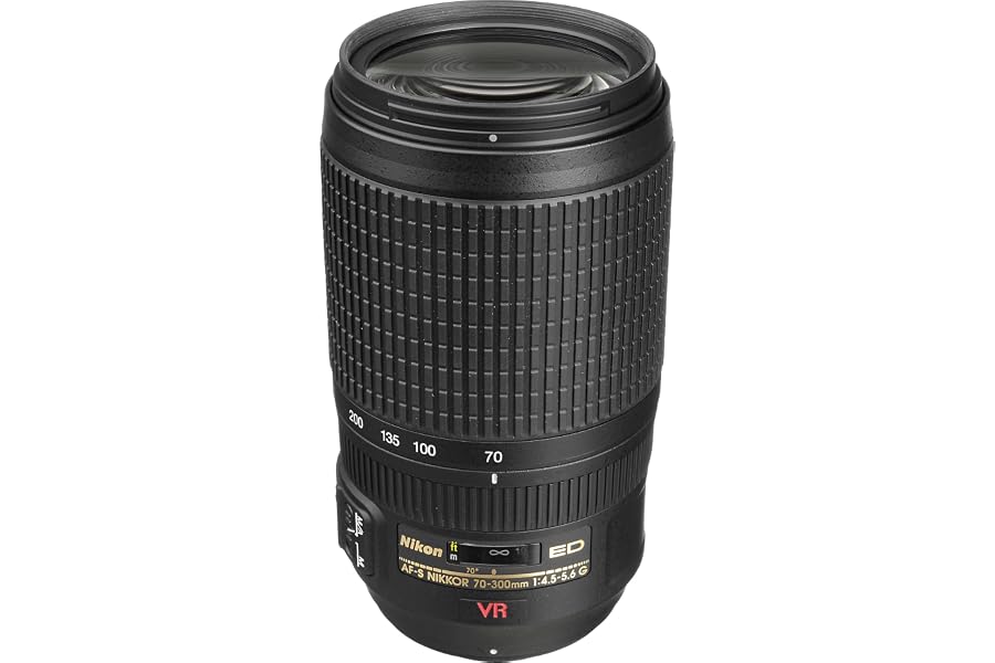 Produktbild: Nikon 70-300MM f-4, 5.6G Autofokus Zoomobjektiv für Nikon DSLR Kameras (Generalüberholt)