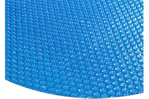 Zelsius Solarfolie, rund | Ø 3,6 m | blau | 400µ | Noppenfolie, schwimmend | Poolabdeckung, Solar Folie für Pool, Solarplane, Thermoplane, Wärmefolie, Poolsolarplane