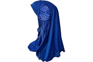 Yaqeen Girls Hijab 1-7 yrs Children Scarf islamic Headscarf Instant Kids Ideal for nursery, Party, madrassa