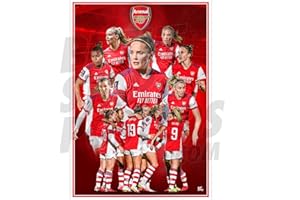 Be The Star Posters Poster Arsenal pour femme Montage 21/22 Format A3