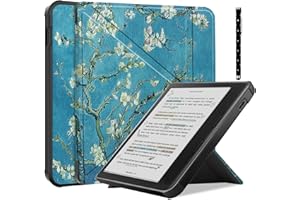 Acelive Etui na czytnik e-booków Kobo Libra Color 17.8 cm 2024 z miękkim tyłem TPU Auto Wake/Sleep