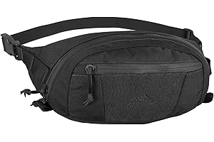 HELIKON-TEX Helikon Tex Bandicoot Waist Pack saszetka na pasek, Cordura, czarna, rozmiar uniwersalny