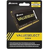 Corsair Value Select SODIMM 8GB (1x8GB) DDR4 2133MHz C15 Memory for Laptop/Notebooks - Black