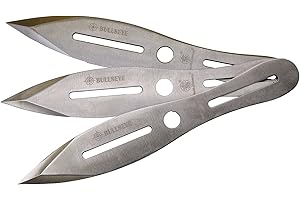 SMITH & WESSON Smith und Wesson Herren Messer Smith und Wesson Wurfmesser-Set BULLSEYE - ab 18 Jahre, silber, 25, 3cm, 106626