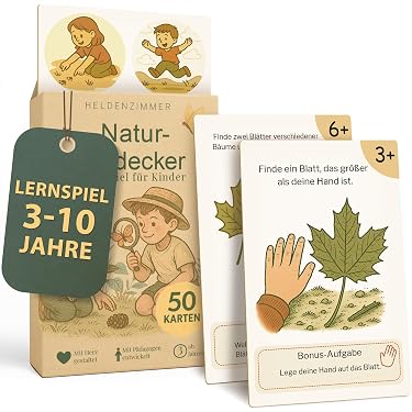 SpriteGru 56-teilige Indoor-Schatzsuche-Karten – Such- Und Finde-Spiel Für Kinder