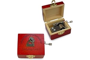 epiphaneia Easter Amazing Grace Wooden Music Box - Religious Gift for Christian Women & Men - Small Present for Mom, Daughter, Christmas, Baptism, Mother's Day, Birthday, Housewarming, Wedding