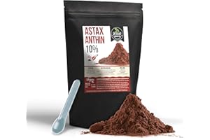 FOODFROG Haematococcus Pluvialis 10g PULVER | 10% ASTAXANTHIN - vakuumiert | naturrein ohne Zusatzstoffe und laborgeprüft | hochdosiert vegan & in Deutschland abgefüllt (10% Astaxanthin 10g)