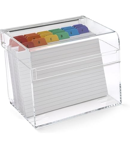 5x7 index card binder Jactales Large 5x7 Index Card Holder Binder with Clear Plastic Sleeves –  200 Pocket Card Organizer for Indexcards, Flashcards, Postcards, Recipe  Cards, Photos, and Study Notes – Small Storage Album : Amazon.co.uk: