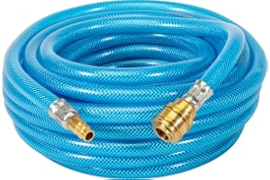 Güde tryckluftsslang 6 mm/5 m (max. Driftstryck 15 bar, sprängtryck 60 bar, 5 m slanglängd, inre Ø 6 mm, yttre Ø 12 mm, inkl.