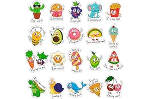 800PCS Punny Teacher Sticker for Student, D-FantiX Motivational Reward Stickers for Kids Classroom, Must Have Essentials for Teachers Elementary, Positive Encouragement Stickers Home School Supplies