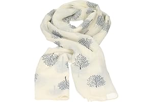 SwankySwans Mulberry Tree Celebrity Designer Scarf Womens Scarf Shawl Wrap Ladies Long Scarf