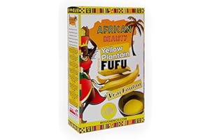 AFRICAN BEAUTY Vero Foutou Fufu Fufuo Foufou Banana Piantaggine e Manioca, 681 g