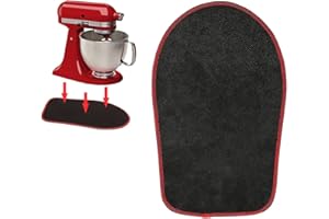 CEMGYIUK Tapis de mixeur pour mixeur KitchenAid,Tapis de planche à glisser - Accessoires compatibles avec les machines de cuisine KitchenAid,Pour déplacer facilement le mélangeur, Kitchen Aid Mixer Assecories