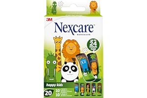 3M Tiritas Nexcare Kids Animales 20U Surtid