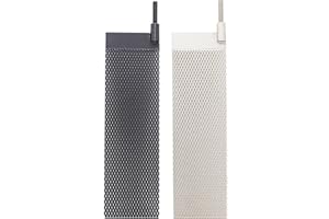 TIBROMTACK Set di elettrodi in titanio, 2 pezzi anodo di titanio con rivestimento MMO-rotenio iridio e catodo, per la pulizia delle piscine