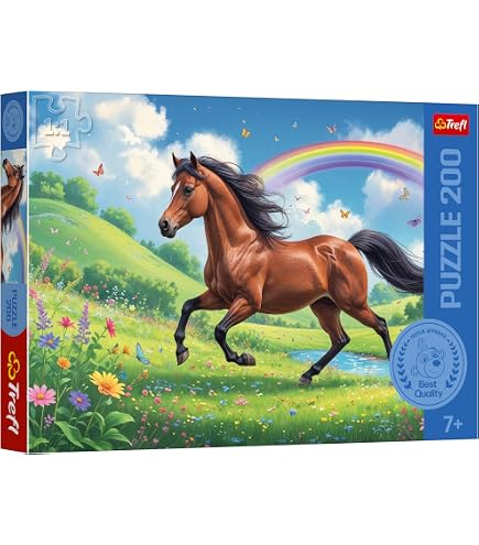Puzzle Cheval - 200pièces - Jeux & Jouets