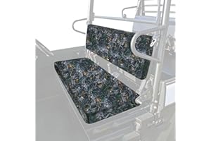 StarknightMT UTV Mule Pro Seat Covers, Waterproof Camo Mule Seat Covers Compatible with Kawasaki Mule PRO-FXT FX DXT DX 2015-2023 Mule PRO FXT Accessories 1680D Bench Seat Covers