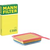 MANN-FILTER, C 3585 Air Filter | For cars, clean air, durable filter material, perfect fit, original OE quality