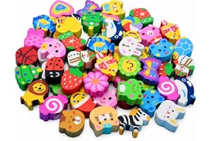 50 st radergummi djur set, roliga djur set nyhet suddgummin för penna suddgummi färgglada mini radergummi för slumpmässig sti